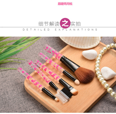 凯诺工厂 5支装化妆刷套装的OPP包装策略与美妆工具竞争力分析
